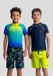 Minoti UV Shirt Kind Jongens Zwemshirt - UPF 50+ Sneldrogend - Blauw - Korte Mouw - Maat 122