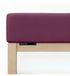 schlafgut Frottex Hoeslaken M - 120x200 - 130x200 542 Purple Deep