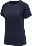 Newline Core Running Shirt Dames - donkerblauw - maat S