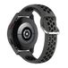 By Qubix Qubix - Geschikt voor Samsung Galaxy Watch 3-41mm - Siliconen sportbandje met gesp - Zwart
