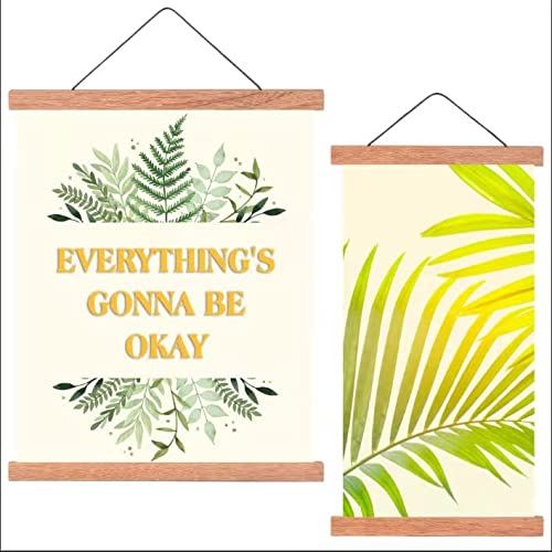 Zorr 21 cm magnetische posterrail A4 - Teak houten fotolijst