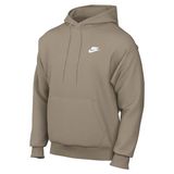Nike Heren Hooded Lange Mouwen Top M Nsw Club Hoodie Po Bb, kaki/kaki/wit, BV2654-247, L
