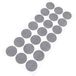 Adsamm® 21 viltglijders, diameter 30 mm, grijs, rond, 1,5 mm dunne zelfklevende viltglijders in premium kwaliteit