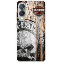 Harley Davidson Coque Pour Samsung Galaxy S25 Edge tête de mort vintage