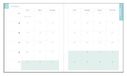 Exacompta - 180832E - Lady 18 bureauagenda navulling - 15 x 17 cm - Weekovergang januari tot december 2024