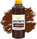 Creative Deco Houtbeits Waterbasis – 1 Liter – Walnoot Kleur, Sneldrogend