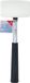 BGS technic BGS Rubberhamer - metalen steel - witte kop - Ø 64 mm - 750 g