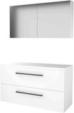Basic Line Comfort 46 Badkamermeubelset - 120 x 46 cm - Wit