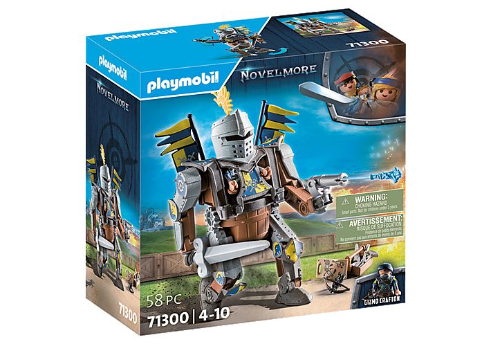 PLAYMOBIL Novelmore 71300 - Gevechtsrobot - Actie/Avontuur Speelgoedset - 4+ Jaar
