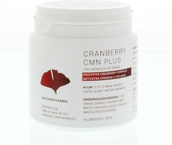 Naturapharma Cranberry CMN Plus Capsules 100st