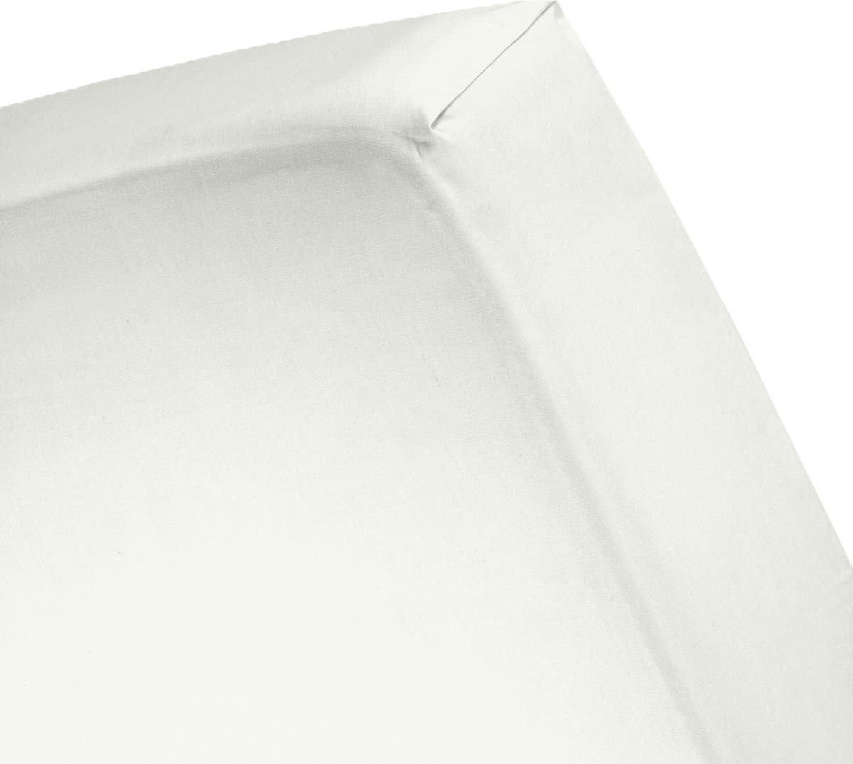 Cinderella Hoeslaken Basic - 180x210 cm - Ivory - Katoen