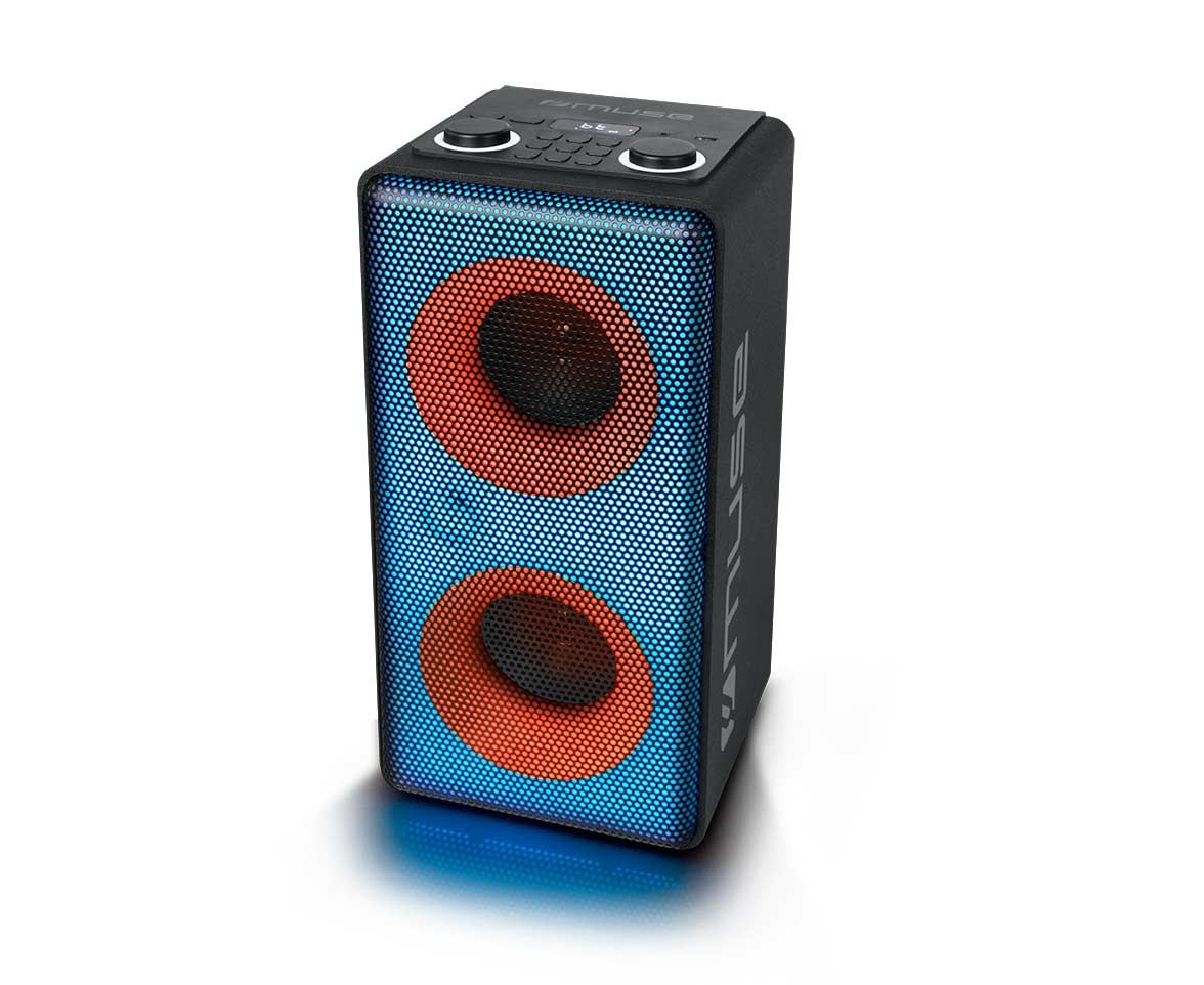 Muse Electronics Muse M1808DJ Draagbare Bluetooth Party Speaker - 150W - Zwart