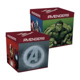 Moose Toys Marvel Avengers Opbergmand/kruk 30 X 30 X 30 Cm Rood