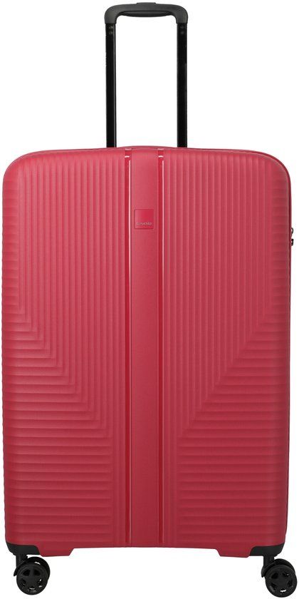 Travelite Air Stripe Large 4w trolley 104L-3.9kg rood