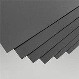 evergreen 9113 polystyreenplaten, 200 x 530 x 0,50 mm, 6 stuks, zwart