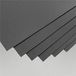 evergreen 9113 polystyreenplaten, 200 x 530 x 0,50 mm, 6 stuks, zwart