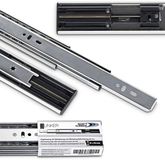 SOTECH 2 Paar (4) Volledig uitschuifbaar Ladegeleider KV1-45-H45-L400-SC Lengte 400 mm Draagkracht 45 kg gegalvaniseerd