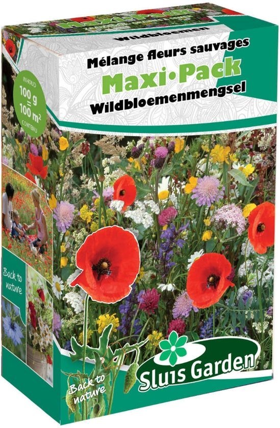 Sluis garden - Mengsel Wildbloemen Maxi-Pack