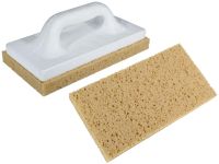 Spatule en polystyrène expansé 250 mm avec éponge hydrophile.