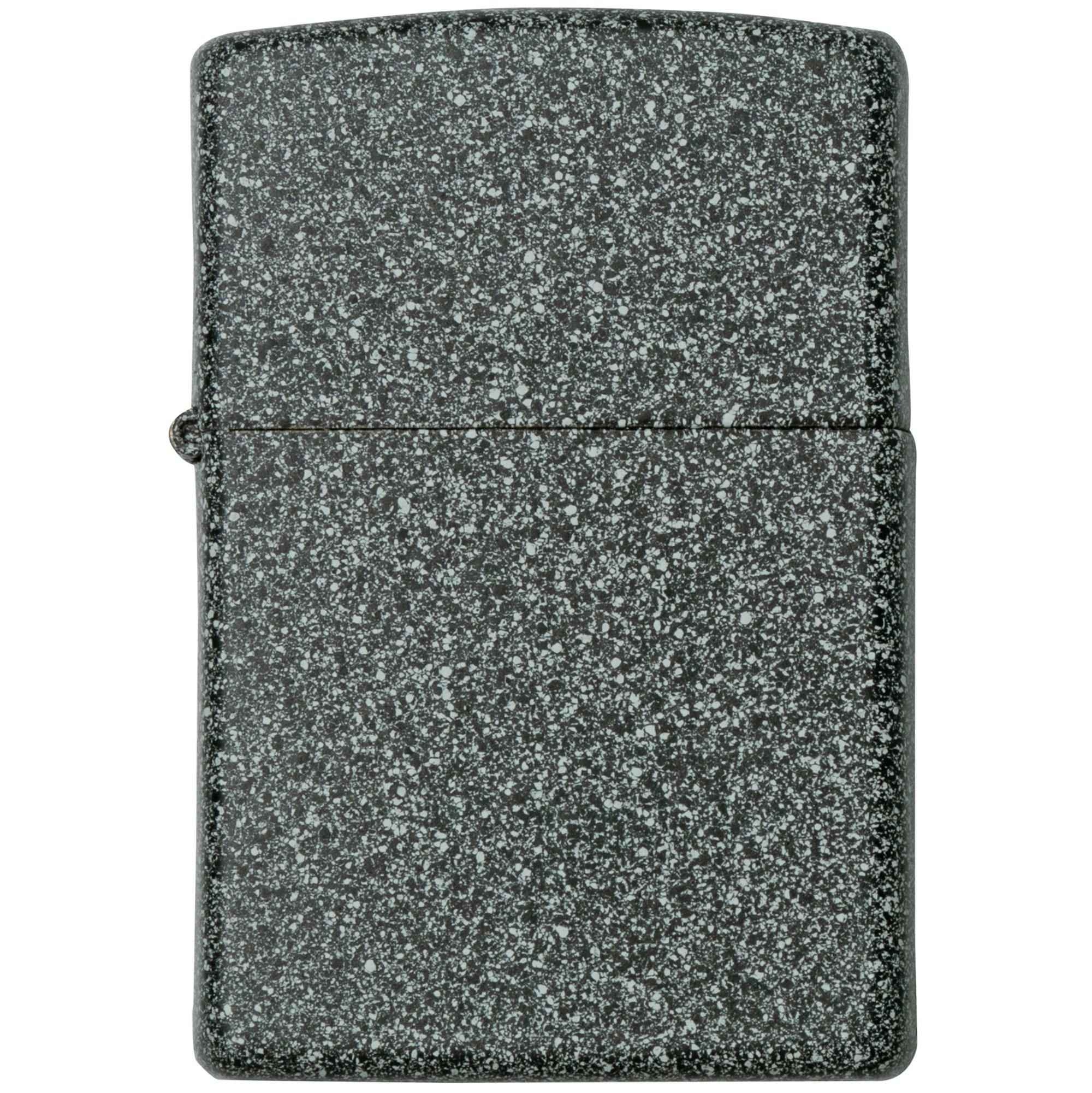 Zippo Iron Stone 60001272 aansteker - zwart wit