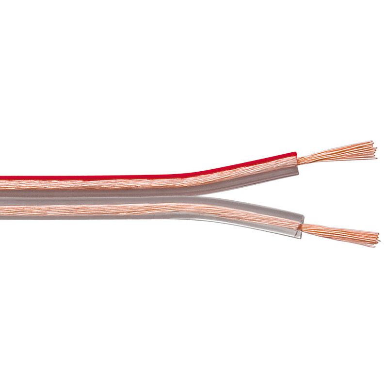 Goobay 15121 - Audio kabel - 100 m - Transparant