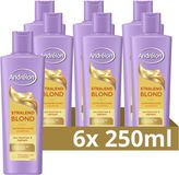 Andrélon Shampoo Stralend Blond - 6 x 250 ml