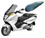 A-pro Universele Motorfiets Motor Nylon Heavy Duty Waterdichte Stoelhoezen Zwart L