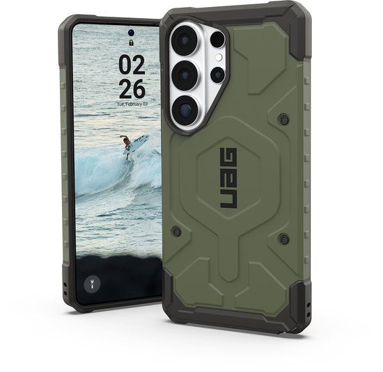 Urban Armor Gear UAG Pathfinder Backcover geschikt voor MagSafe geschikt voor Samsung Galaxy S26 Ultra - Olive Drab
