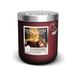 HEART & HOME - Geurkaars op basis van natuurlijke sojawas voor thuis – klein glas kerstmagie – brandduur 30 uur – cadeau, decoratie en geur voor thuis – glazen pot