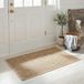 SAFAVIEH Natuurvezeltapijt voor woonkamer, eetkamer, slaapkamer - natuurlijke vezelcollectie, korte pool, natuurlijk en bruin, 76 x 122 cm