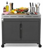 Barbecook Premium Buddy voor gasbarbecue - Buitenkeuken - Grilltafel - 84x46x90cm