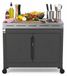 Barbecook Premium Buddy voor gasbarbecue - Buitenkeuken - Grilltafel - 84x46x90cm