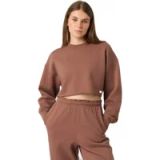 Björn Borg Studio Oversized Cropped Sweatshirt Bruin, M