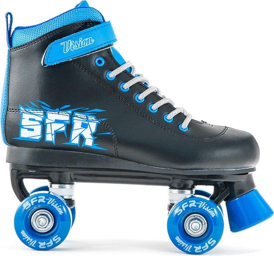 SFR Rolschaatsen Kinderen - Maat 35.5 - Zwart/Blauw