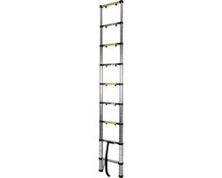 Silverline Telescopische ladder, 2,6 m 150kg