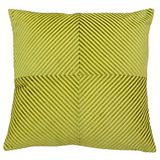 Paoletti Infinity kussensloop, polyester, olijf, 45 x 45cm