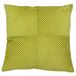 Paoletti Infinity kussensloop, polyester, olijf, 45 x 45cm
