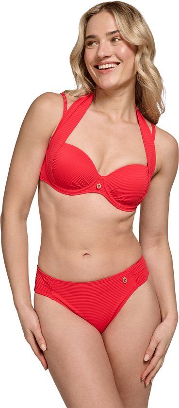 Ten Cate bikini bottom sash bright red voor Dames | Maat 42