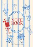 Gratitude Aesthetic Notebook with Tulip Flower Design