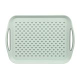 KESPER Serveerdienblad antislip PP-kunststof groen 41,5 x 29 x 4,5 cm
