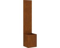 vidaXL Pare-vue Rouille 32 x 32 x 150 cm Acier Corten