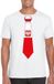 Bellatio Decorations Shoppartners Bv Wit t-shirt met Poolse vlag stropdas heren - Polen supporter M