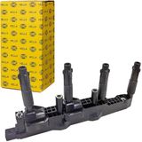 HELLA 5DA 358 000-191 Bobine - 12V - 3-polig - Blokbobine - Geschroefd | Compatibel met: MERCEDES-BENZ A-CLASS, VANEO
