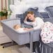 Lit cododo pour bébé avec matelas, hauteur réglable