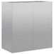 vidaXL Plantenbak 80x40x80 cm Gegalvaniseerd Staal