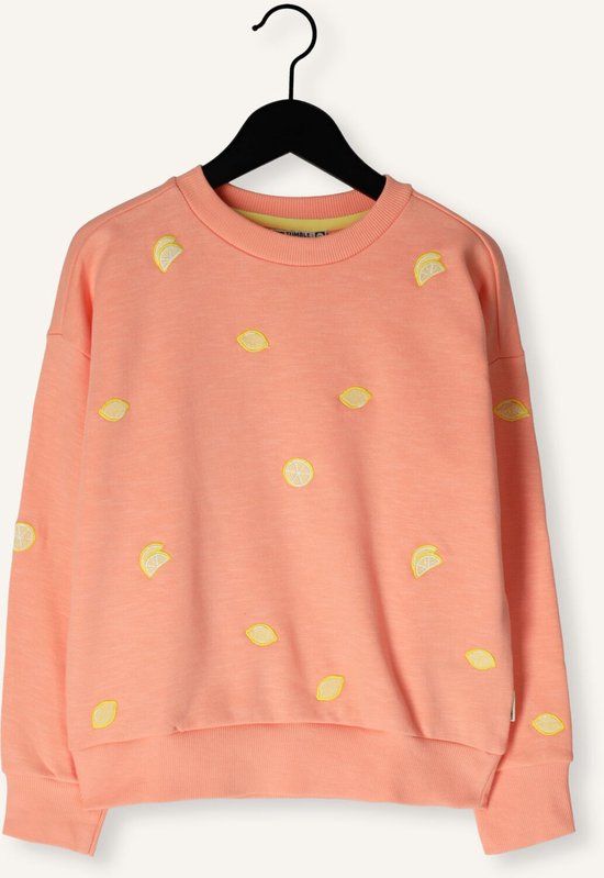 TUMBLE 'N DRY Limoni Trui Meisjes - Sweater - Hoodie - Vest - Perzik - Maat 134/140