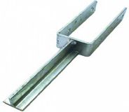 Intergard U-pergoladrager RVS paalhouder 91mm