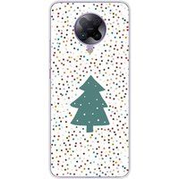 1001 coques Xiaomi Poco F2 Pro Bedrukt siliconen hoesje sapin de noel