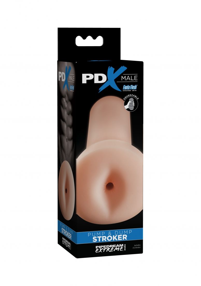 PDX Elite PDX Male Pump & Dump Stroker (Flesh) - 0603912760637