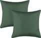 Stof Textile Sierkussen Hawaii - Vert foncé - 40 x 40 cm